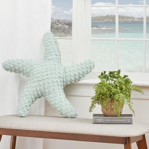 Starfish Tufted Pillow